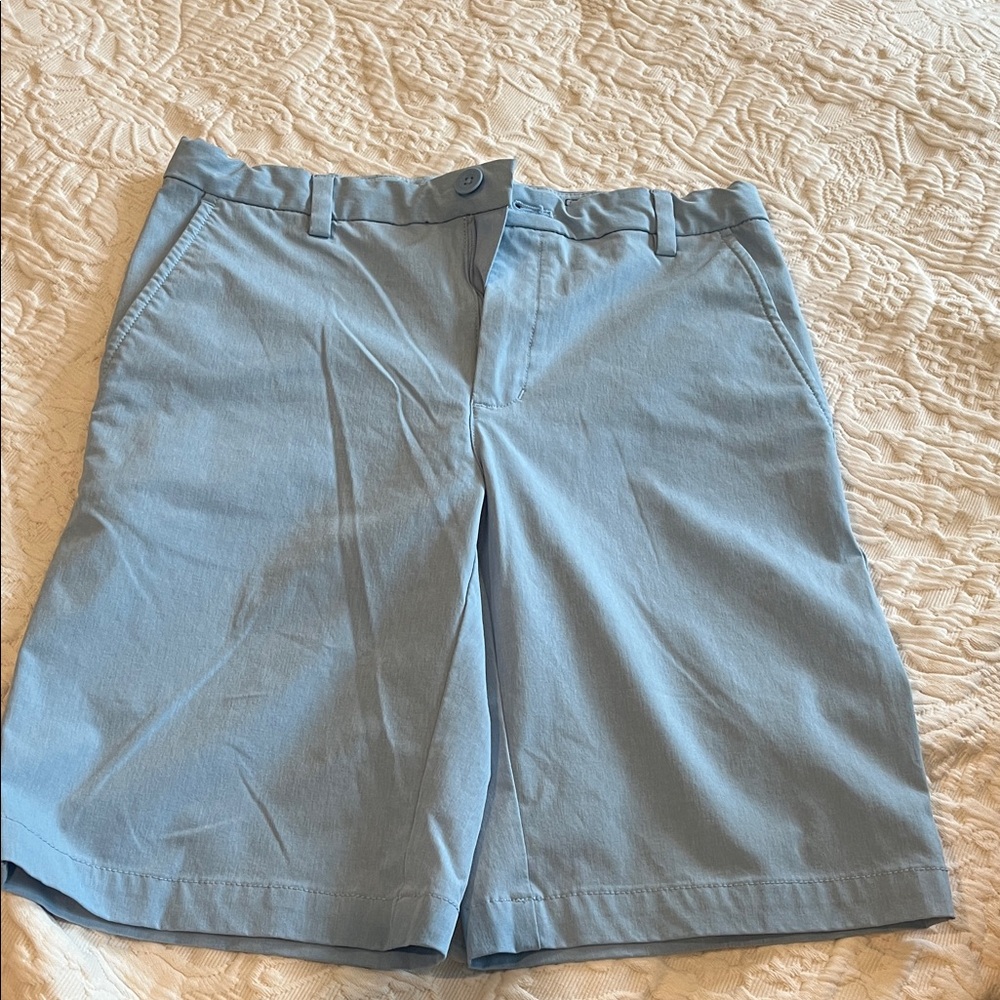 boys Light Blue Performance Shorts